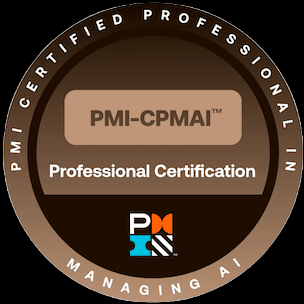 PMI-CPMAI™ official credential badge