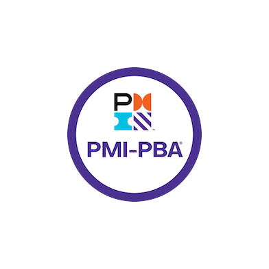 PMI-PBA® official credential badge